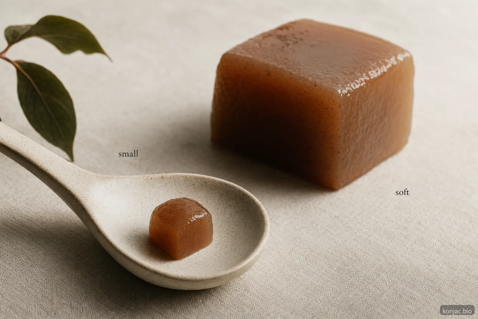 La sicurezza delle gummy al konjac migliora quando i pezzi sono piccoli, morbidi, arrotondati e serviti con indicazioni chiare sulla masticazione.